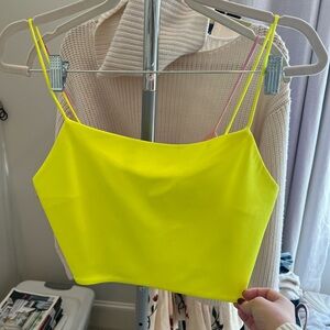 Alice + Olivia Cropped Tank